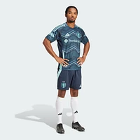 Men's adidas Blue Seattle Sounders FC 2025 The Salish Sea Kit Authentic Jersey