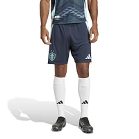 Short adidas bleu Seattle Sounders FC Away 2025 The Salish Sea Kit Authentic pour homme