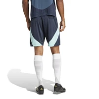 Short adidas bleu Seattle Sounders FC Away 2025 The Salish Sea Kit Authentic pour homme