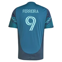 Men's adidas Jesus Ferreira Blue Seattle Sounders FC 2025 The Salish Sea Kit Replica Player Jersey