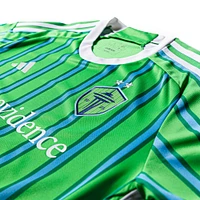 Maillot de joueur authentique Joao Paulo Seattle Sounders FC 2024 The Anniversary Kit pour homme, vert adidas