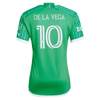 Maillot de joueur authentique Pedro la Vega adidas pour hommes Seattle Sounders FC 2024 The Anniversary Kit