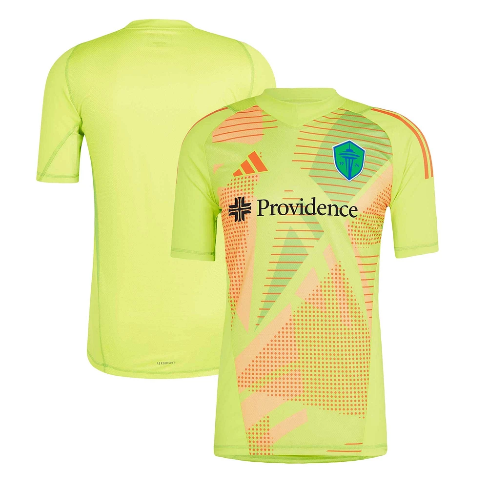 Maillot de gardien but adidas Seattle Sounders FC 2024 pour homme, jaune