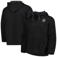 Men's Black Seattle Sounders FC Baja Fleece V-Neck Pullover Hoodie