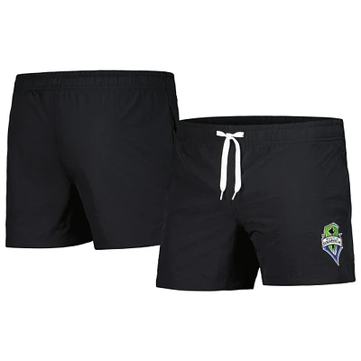 Men's Black Seattle Sounders FC Leisure Shorts