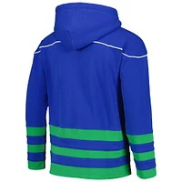 Men's Blue Seattle Sounders FC Hockey Pullover Hoodie