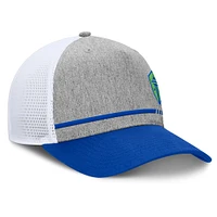 Casquette ajustable à bloc bas Fanatics pour homme, gris chin
