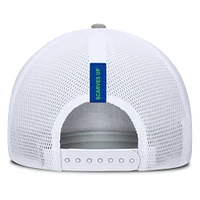 Casquette ajustable à bloc bas Fanatics pour homme, gris chin
