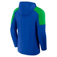 Sweat à capuche de transition Red Card pour homme Fanatics Royal Seattle Sounders FC