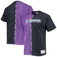 Men's Mitchell & Ness Purple Seattle Sounders FC Vertical Tie-Dye Top