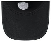 Casquette ajustable Seattle Sounders FC 2025 Kickoff 9TWENTY noire New Era pour homme