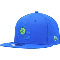 Casquette Snapback Seattle Sounders FC Kick Off 9FIFTY New Era bleue pour homme