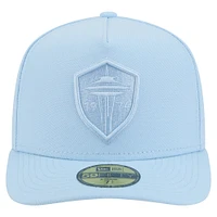 Casquette ajustée A-Frame 59FIFTY bleu clair pour homme New Era Seattle Sounders FC Color Pack