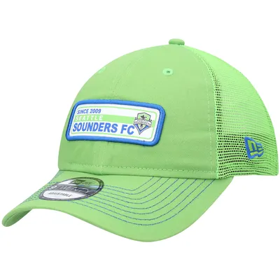Seattle Sounders FC New Era Established 9TWENTY Snapback Hat - Rave Green