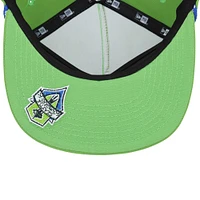 Casquette réglable New Era Rave Green Seattle Sounders FC Script Golfer pour hommes