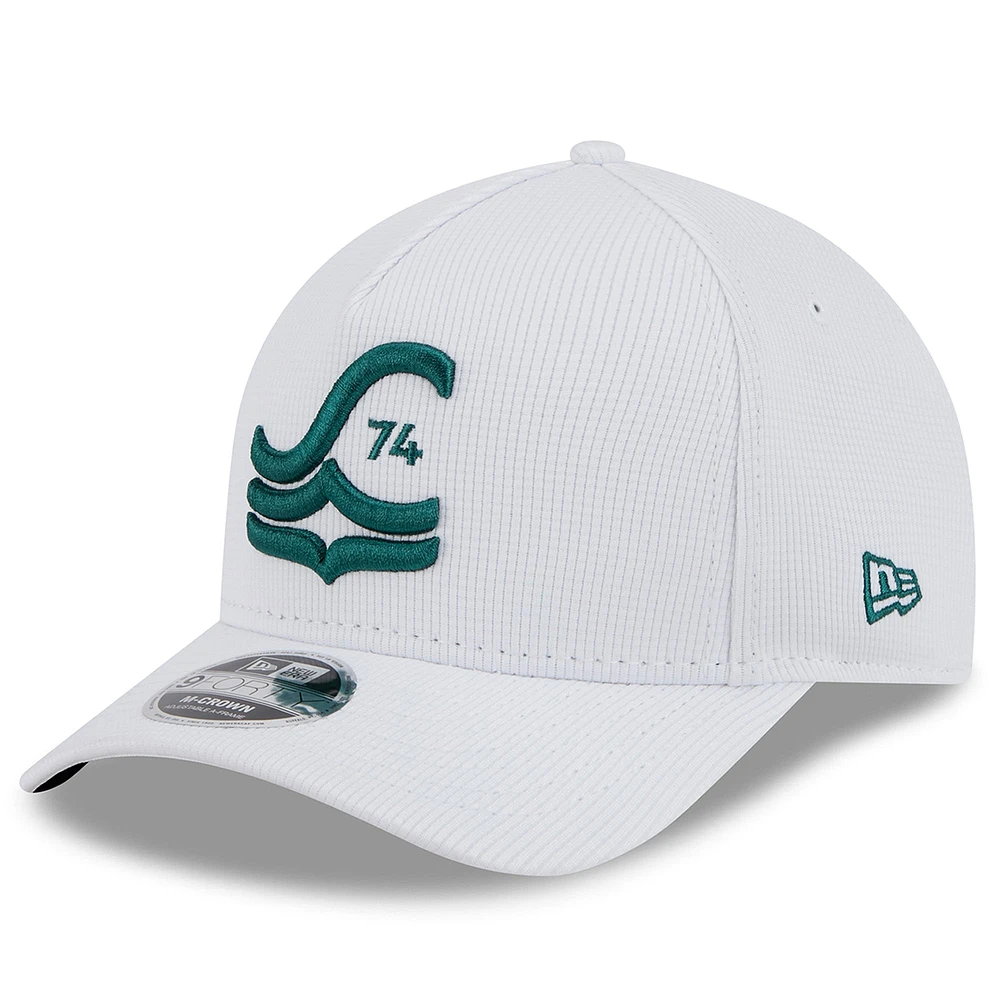 Men's New Era White Seattle Sounders FC 2025 Jersey Hook 9FORTY M-Crown Adjustable Hat