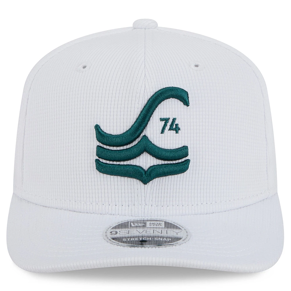 Casquette extensible à boutons-pression 9SEVENTY New Era Seattle Sounders FC 2025 pour homme