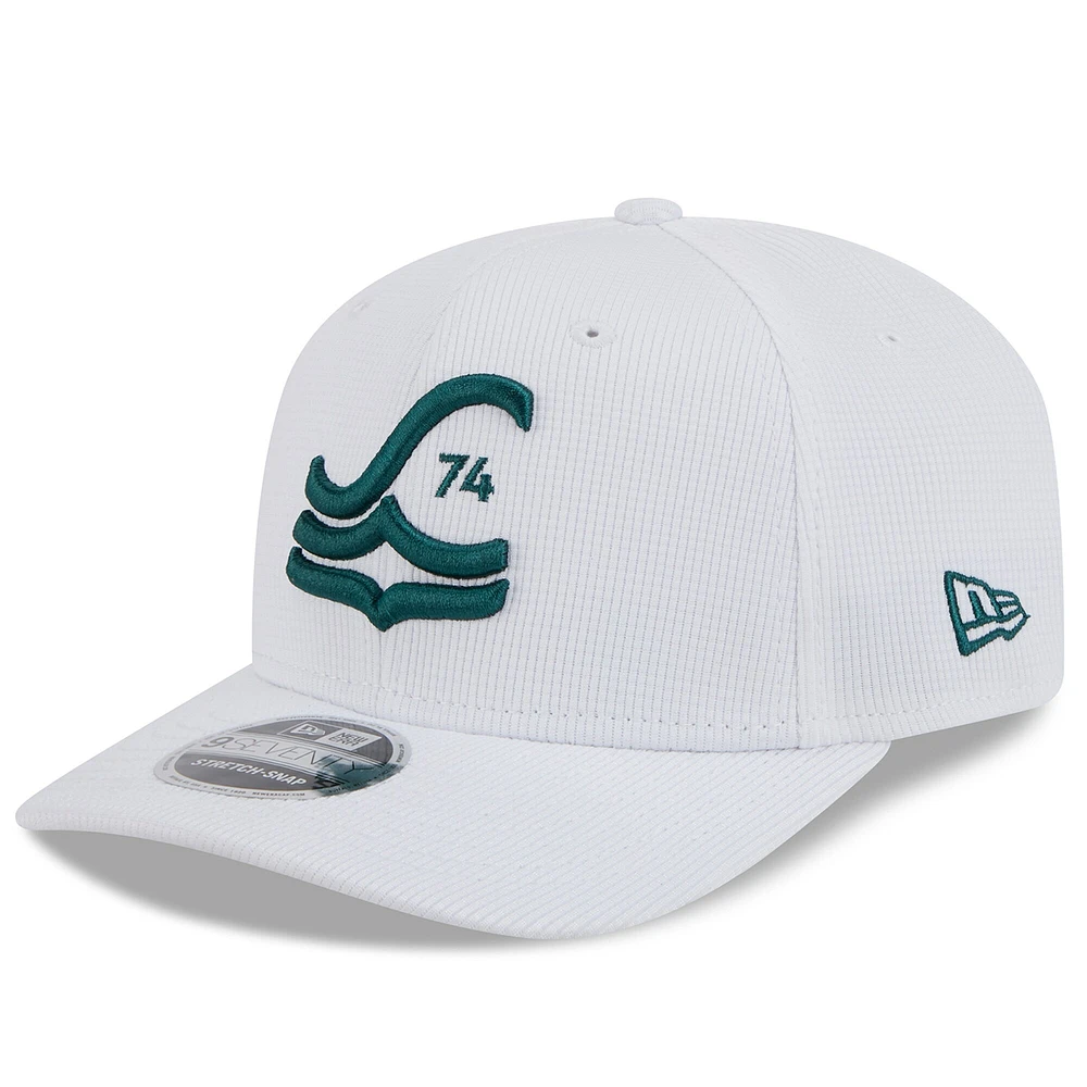 Casquette extensible à boutons-pression 9SEVENTY New Era Seattle Sounders FC 2025 pour homme