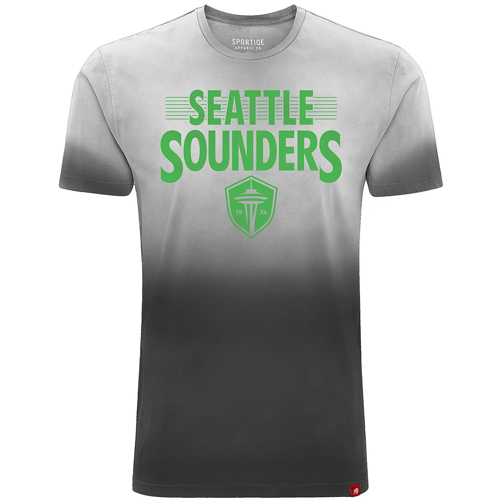 Men's Sportiqe Charcoal Seattle Sounders FC Bingham T-Shirt