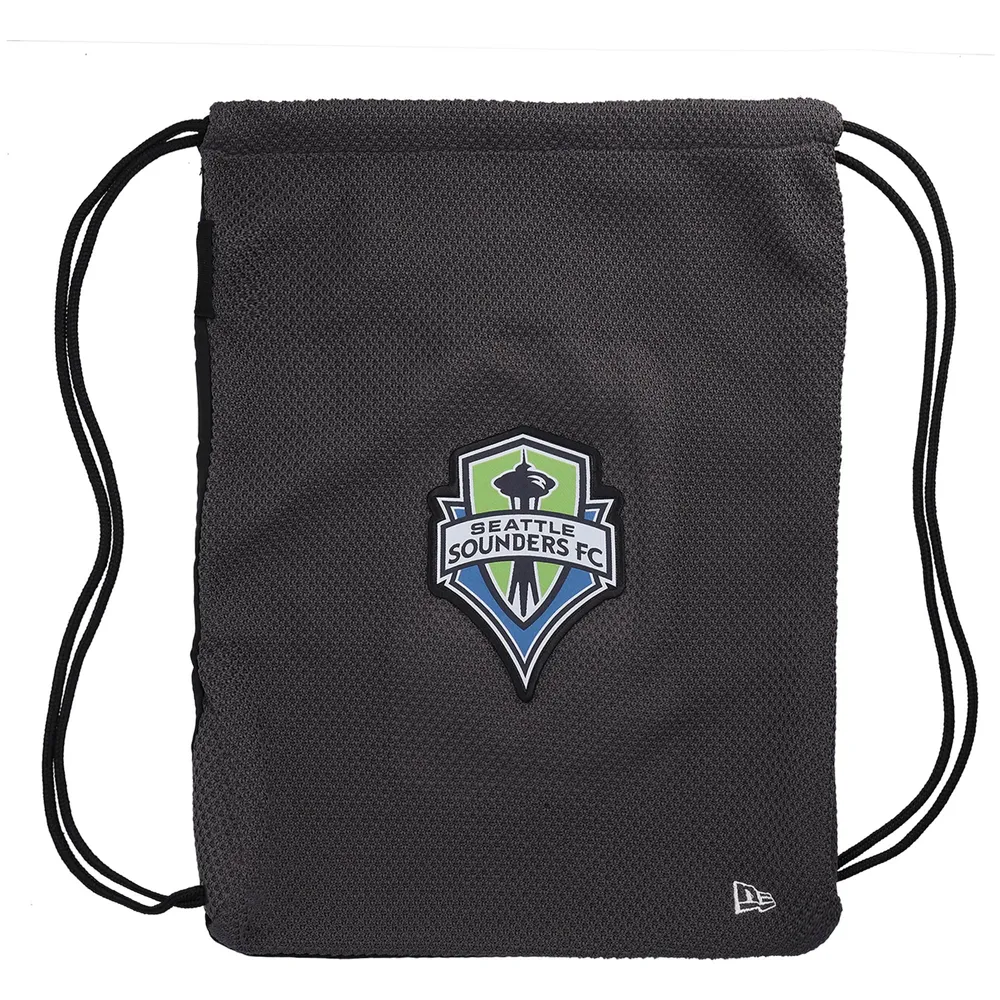 Seattle Sounders FC New Era Kick Off Gym Sack - Black