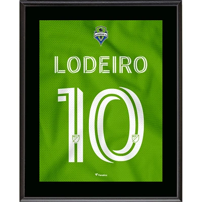 Nicolas Lodeiro Seattle Sounders FC 10.5" x 13" Jersey Style Number 10 Sublimated Plaque