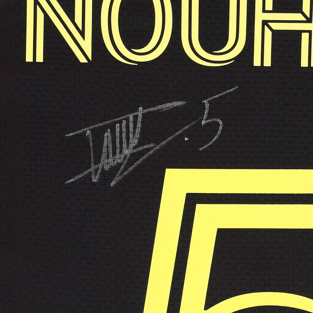 Nouhou Tolo Seattle Sounders FC Autographed Match-Used #5 Red adidas Jersey from the 2024 MLS Season - Size M