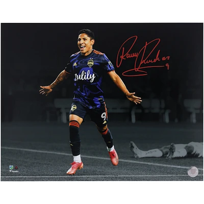Raul Ruidiaz Seattle Sounders FC Autographed 11" x 14" Spotlight Photograph