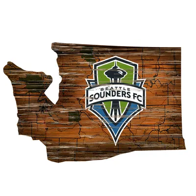 Seattle Sounders FC 24'' Established Date Barrel Top Wall Art