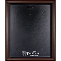 Seattle Sounders FC Brown Framed 2019 MLS Cup Champions Team Logo Jersey Display Case