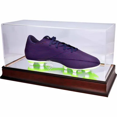 Seattle Sounders FC Fanatics Authentic Mahogany Team Logo Soccer Cleat Display Case