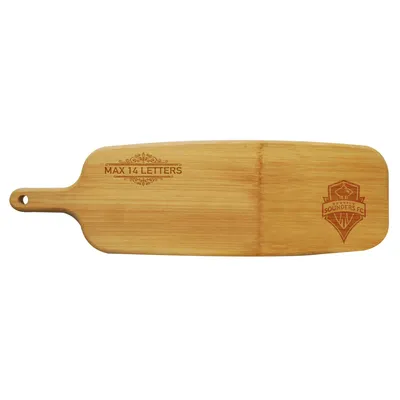 Seattle Sounders FC Personalized Bamboo Paddle Serving Board