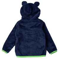 Toddler Sport Design Sweden  Navy Seattle Sounders FC Tie-Breaker Teddy Full-Zip Hoodie