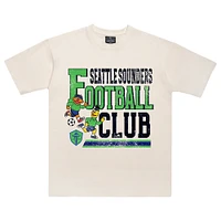 T-shirt unisexe Peace Collective x Sesame Street crème Seattle Sounders FC