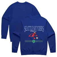 Unisex Peace Collective x Sesame Street Navy Seattle Sounders FC Pullover Sweatshirt