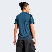 Women's adidas  Blue Seattle Sounders FC 2025 The Salish Sea Kit Replica Jersey