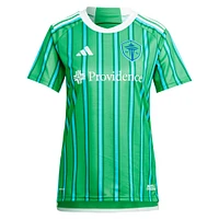 Women's adidas  Green Seattle Sounders FC 2024 The Anniversary Kit Replica Jersey