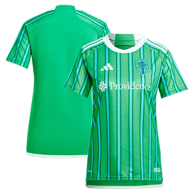 Maillot adidas pour femme Seattle Sounders FC 2024 The Anniversary Kit Replica vert