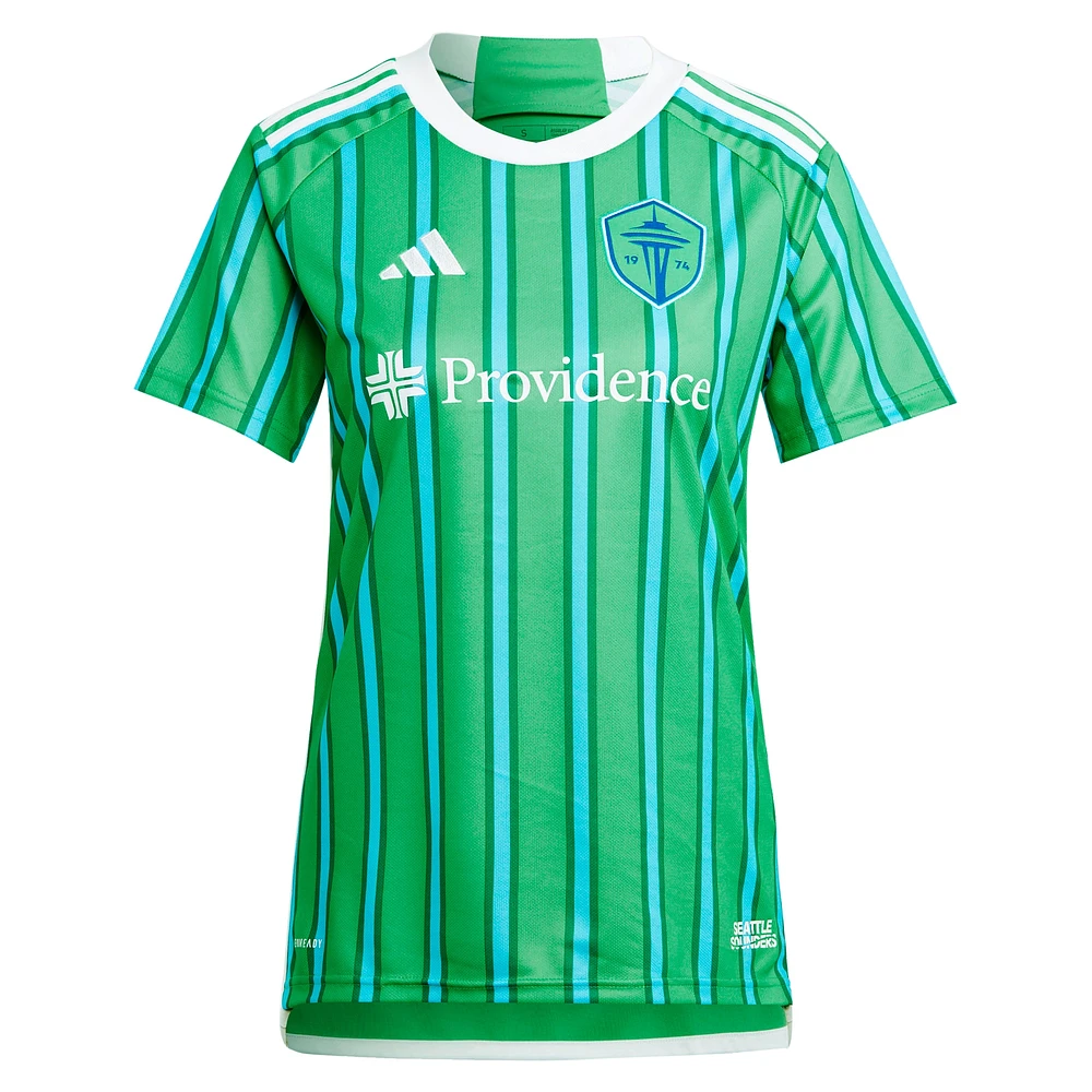 Women's adidas Joao Paulo Green Seattle Sounders FC 2024 The Anniversary Kit Replica Player Jersey