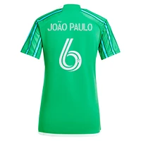 Women's adidas Joao Paulo Green Seattle Sounders FC 2024 The Anniversary Kit Replica Player Jersey