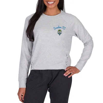 Seattle Sounders FC Concepts Sport Women's Greenway Long Sleeve T-Shirt - Gray