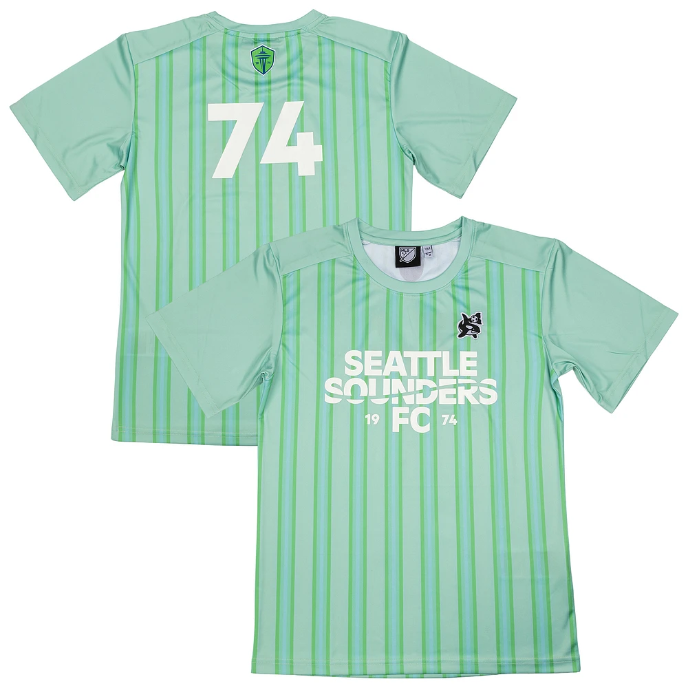 Youth Sport Design Sweden  Turquoise Seattle Sounders FC Starting Lineup Home T-Shirt