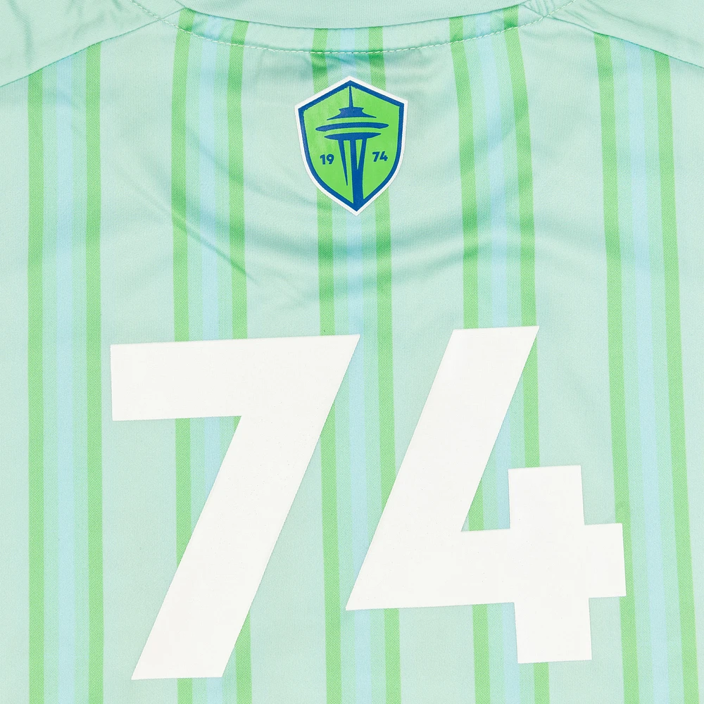 Youth Sport Design Sweden  Turquoise Seattle Sounders FC Starting Lineup Home T-Shirt