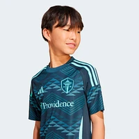 Youth adidas  Blue Seattle Sounders FC 2025 The Salish Sea Kit Replica Jersey
