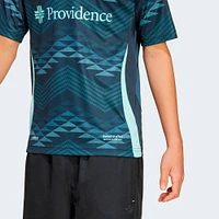 Youth adidas  Blue Seattle Sounders FC 2025 The Salish Sea Kit Replica Jersey