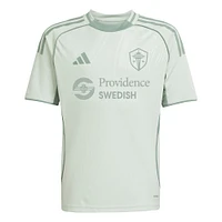 Youth adidas Light Green Seattle Sounders FC 2025 One Planet Pre-Match Top