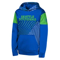 Sweat à capuche bleu pour jeunes Seattle Sounders FC Unbeatable