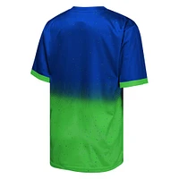 T-shirt bleu pour jeunes de l'équipe défense des Seattle Sounders FC