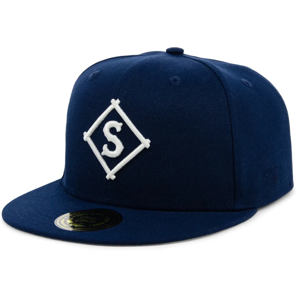 Seattle Steelheads Rings & Crwns Team Fitted Hat - Navy