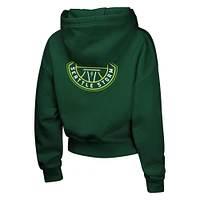 Girls Youth  Green Seattle Storm Closer Pullover Hoodie