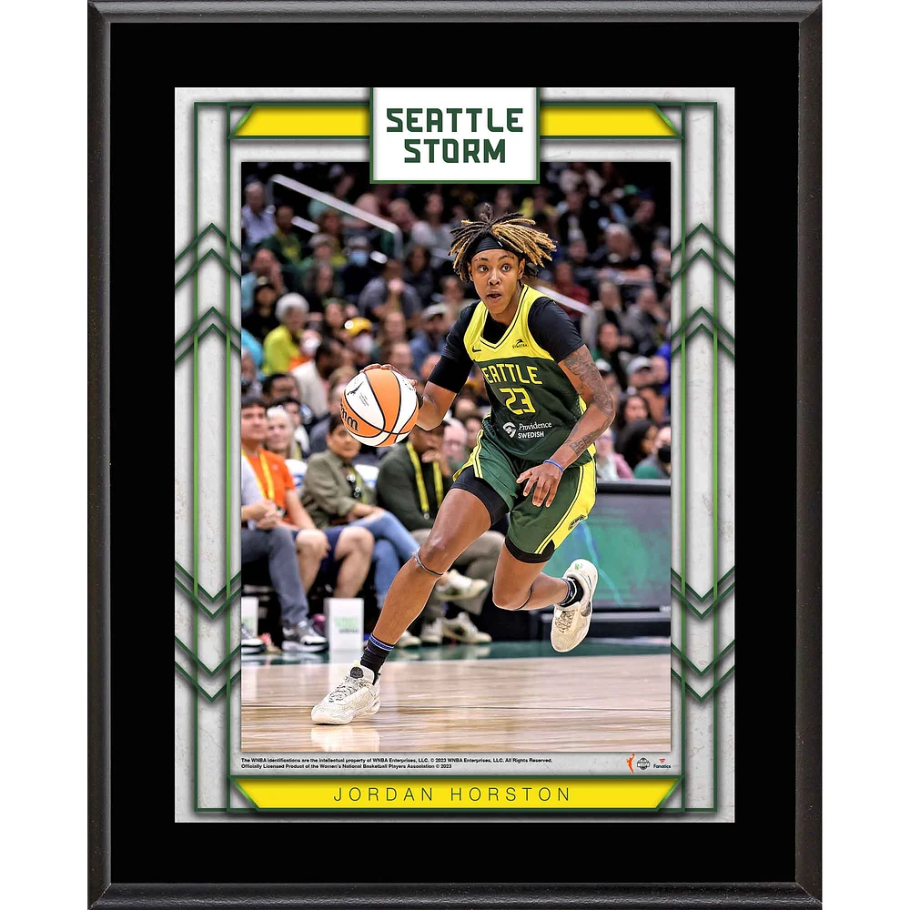 Jordan Horston Seattle Storm 10.5" x 13" Sublimated Player Plaque
